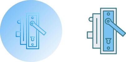 Door Handle Icon Design vector