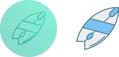 Surfboard Icon Design vector