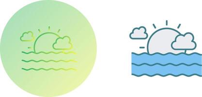 Sea Icon Design vector