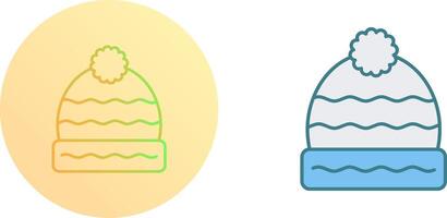 Winter Hat Icon Design vector