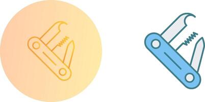 Swiss Army Knife Icon Design vector