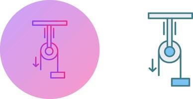 Pully Icon Design vector