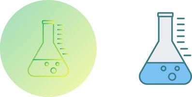 beaker Icon Design vector