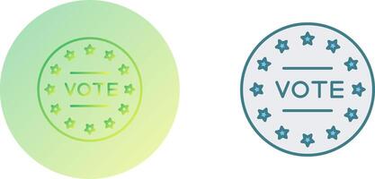 Vote Icon Design vector