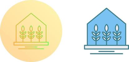 Farm House Icon Design vector