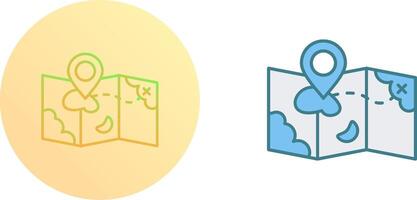 Map Icon Design vector