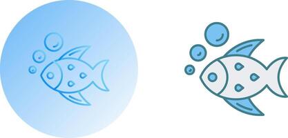 Fish Icon Design vector