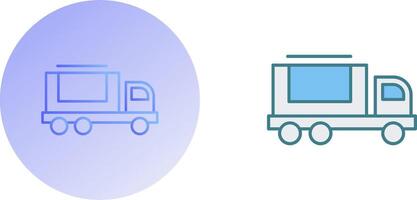 Cargo Truck Icon Design vector