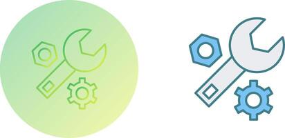 Wrench Icon Design vector
