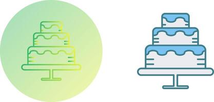 Cake Icon Design vector