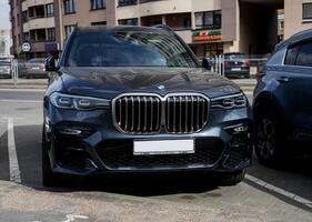 minsk, bielorrusia, mayo 3, 2024 - prima coche negocio BMW foto