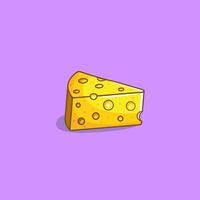 cheese illustration cartoon design vector