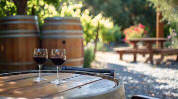 Stopping at a local winery for a private tour and tasting session photo