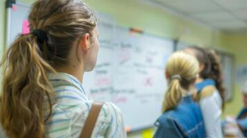 A set of discussion questions about triggers coping mechanisms and strategies for reducing alcohol consumption are displayed on a whiteboard photo