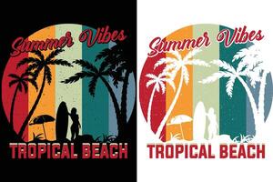 Summer T shirt Design vector