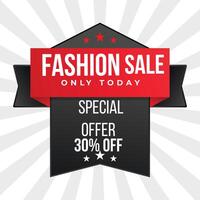 Fashion sale special offer. Super Sale, end of season special offer banner. vector