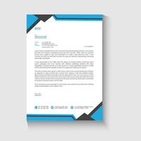 Corporate Business Letterhead Design Template vector