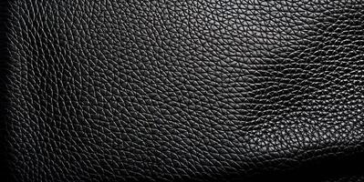 AI generated black leather texture Generative AI photo