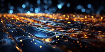 AI generated Data transfer technology concept wallpaper texture Generative AI photo