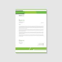 Corporate and business letterhead design template vector