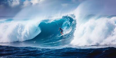 surfer on the wave photo