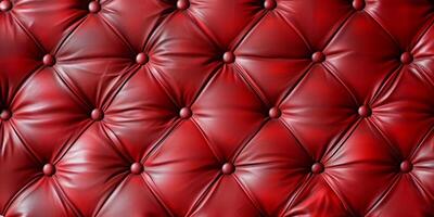 red capitone leather texture photo