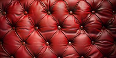 red capitone leather texture photo
