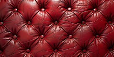 red capitone leather texture photo