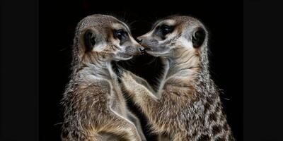 meerkats in the wild photo