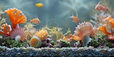 underwater sea world photo