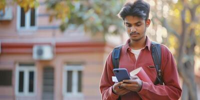 male Hindu student photo
