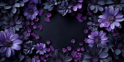 Abstract Botanical Florals background pattern photo