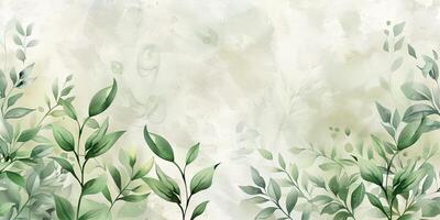 Abstract Botanical Florals background pattern photo