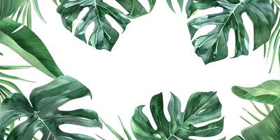 Abstract Botanical Florals background pattern photo