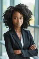 African American businesswoman photo