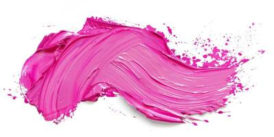 smearing paint on cosmetic products photo