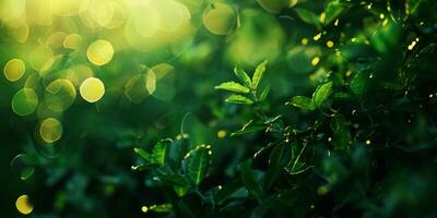 background of green leaves and grass texture photo