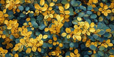 background of yellow leaves photo