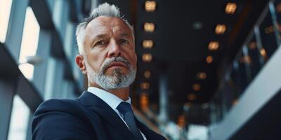 business portrait of a man in the office photo