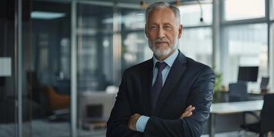 business portrait of a man in the office photo