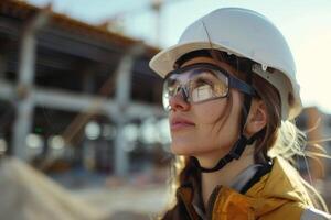 female factory worker photo