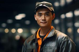 male factory worker photo