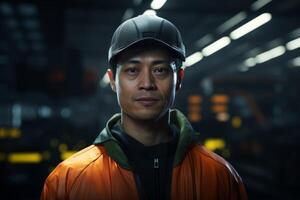 male factory worker photo