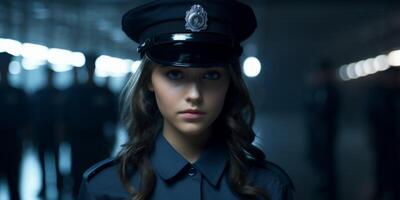 female guard in prison photo