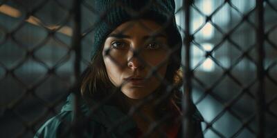 female guard in prison photo