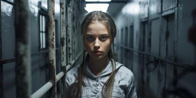 female guard in prison photo