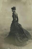 19th century woman portrait photo