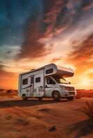 holiday travel in motorhomes photo