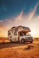 holiday travel in motorhomes photo