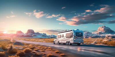 holiday travel in motorhomes photo